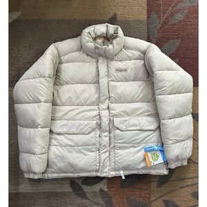 *NEW Men's MEDIUM Columbia Wallowa Mountain Omni Shield Reversible Puffer Jacket